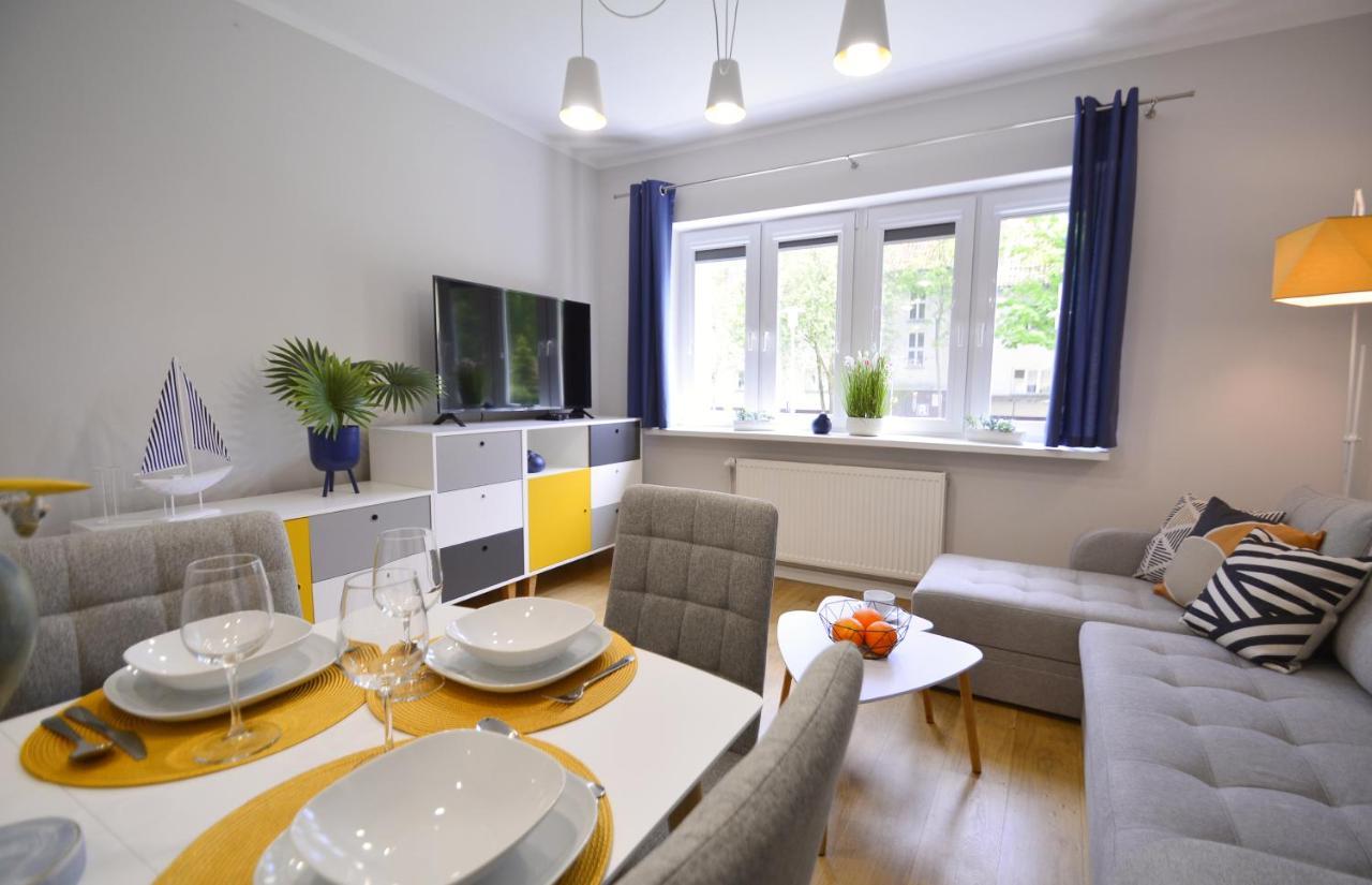 Sunset Apartments - Kapitanska - Plaza 500M Swinoujscie Ngoại thất bức ảnh